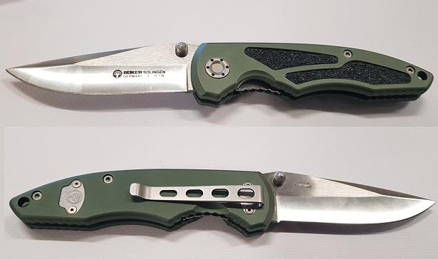 Boker Gemini  Groen Vouwmes X15TN Staal-1953-a